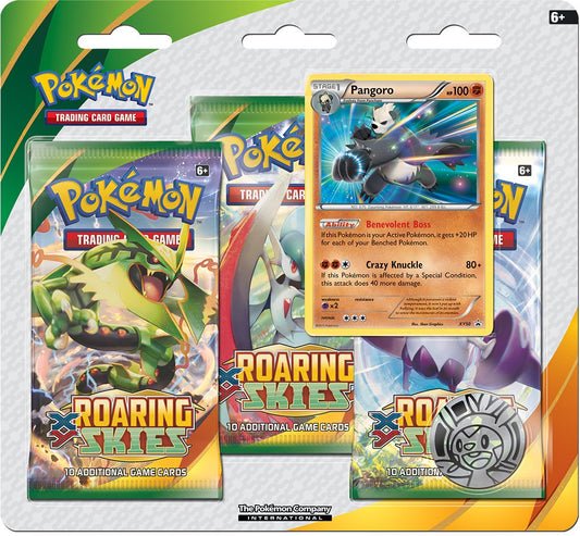 Pokemon TCG: XY6 - Roaring Skies Three-Booster Blister