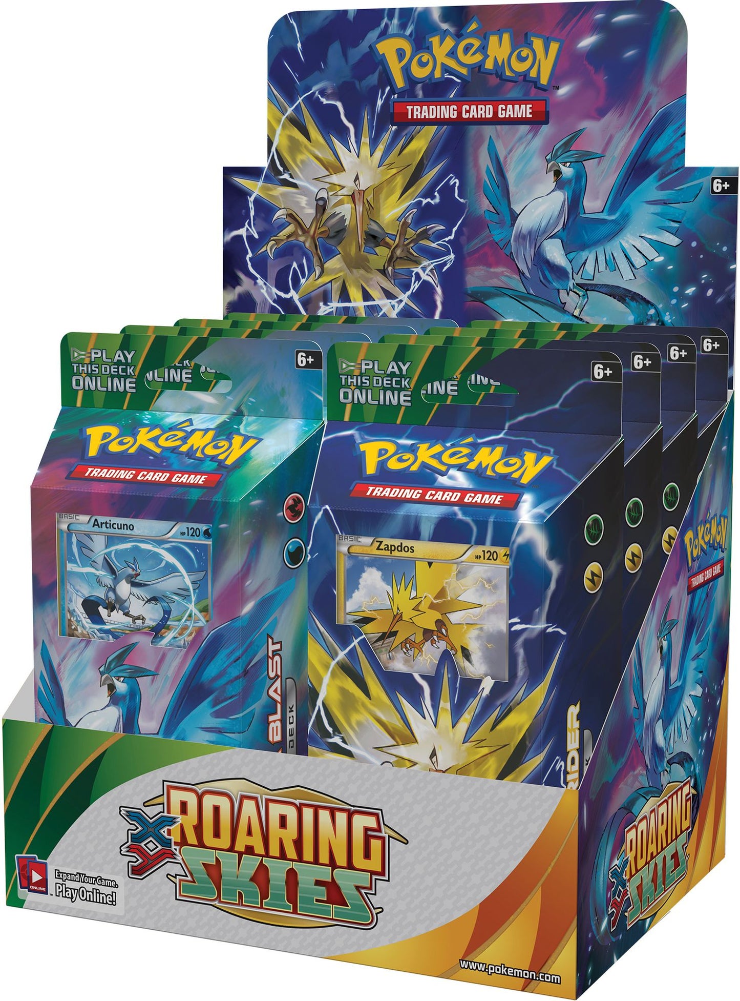 Pokemon TCG: XY6 - Roaring Skies Theme Decks
