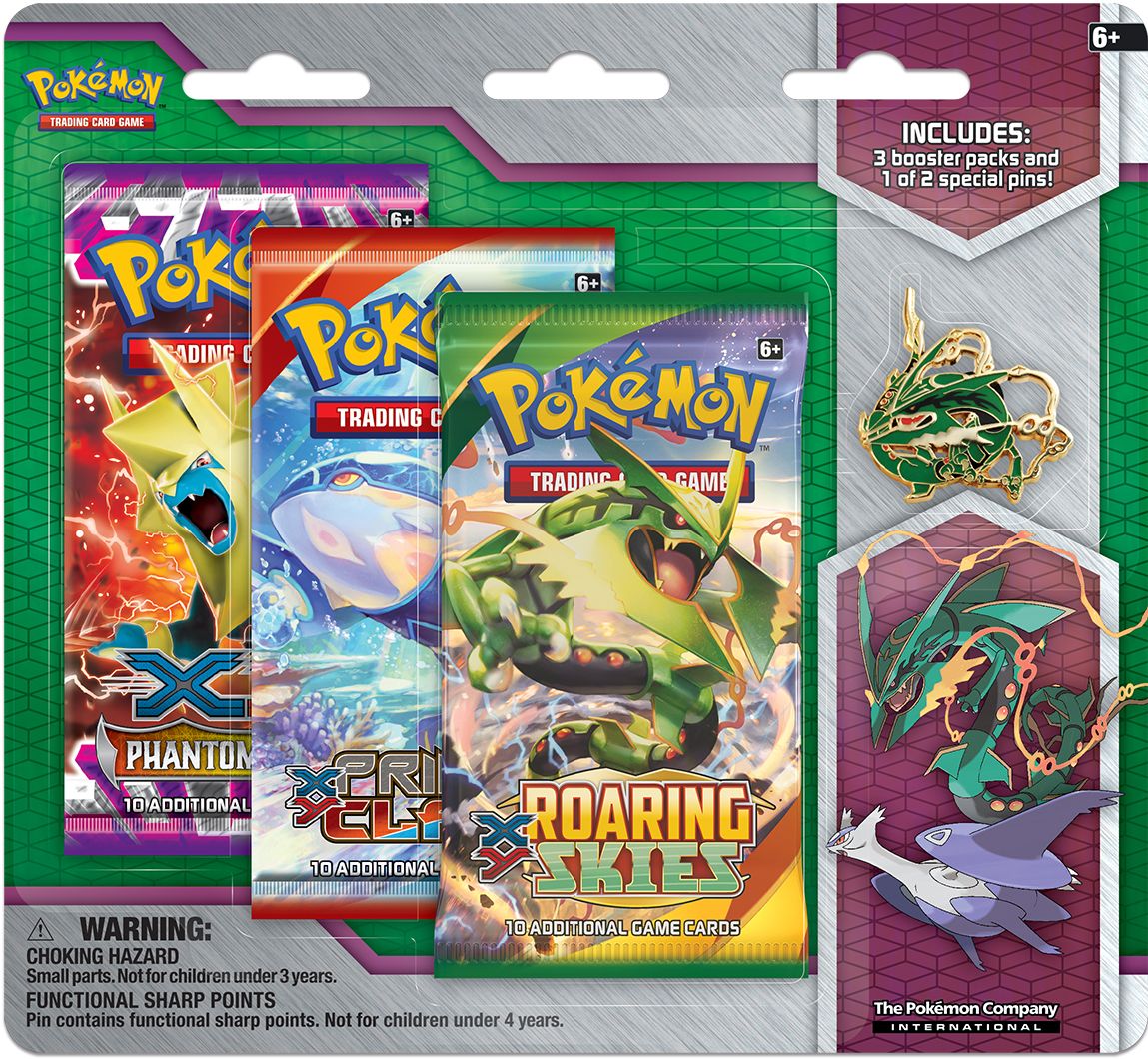 Pokemon TCG: Mega Evolution Collector's Pin 3-pack