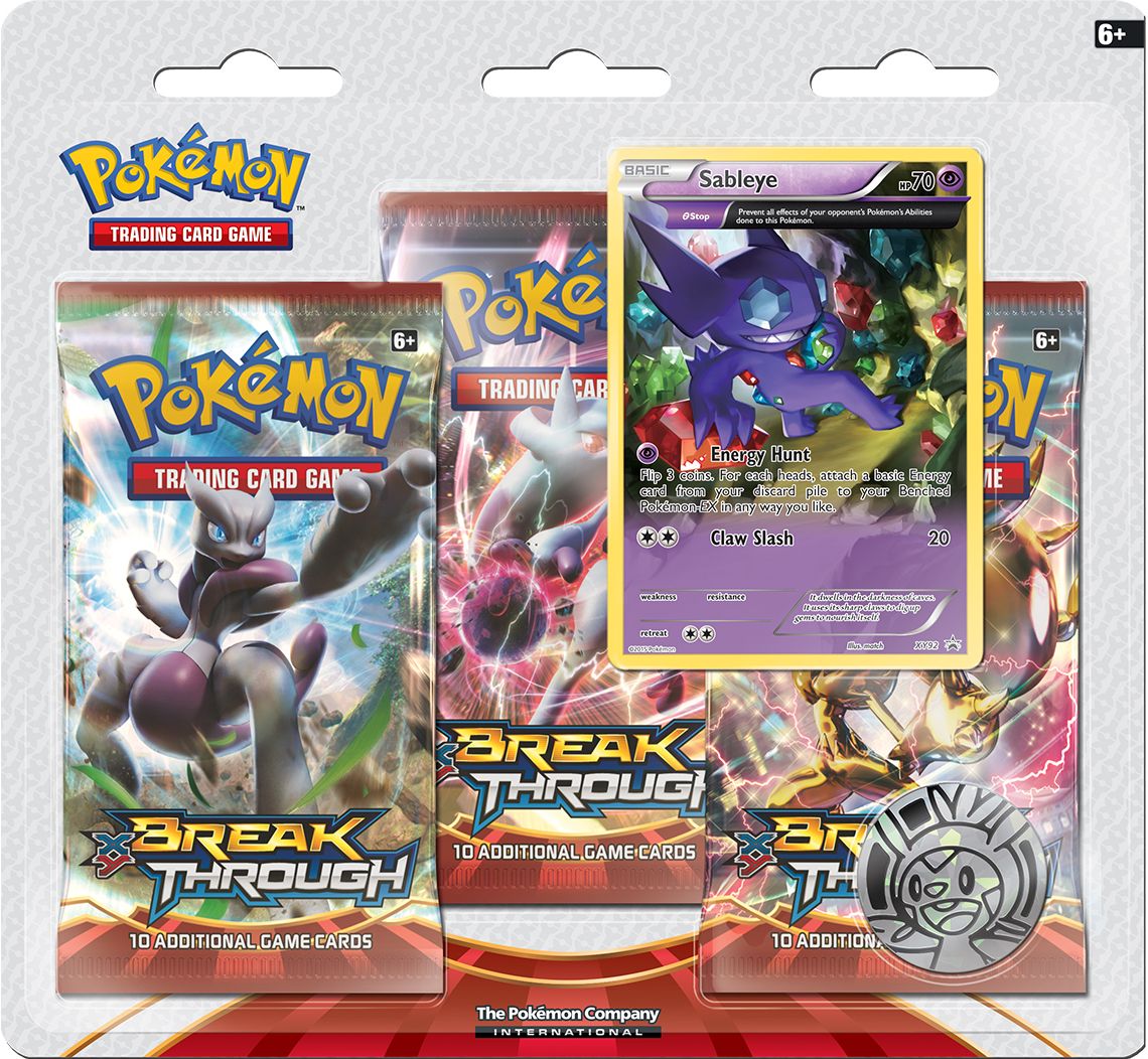 2015 POK XY S8 BREAKTHROUGH 3PK BL - 820650800047