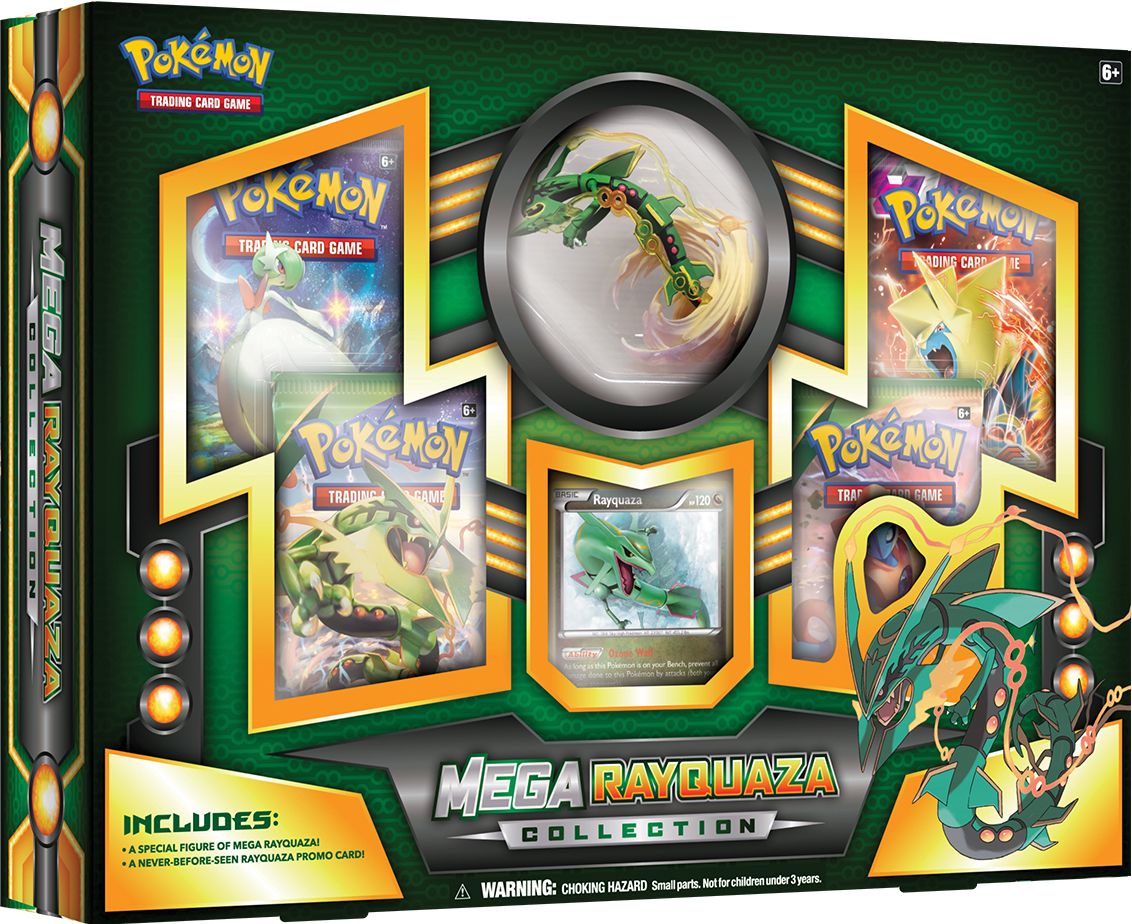 2015 POK MEGA RAYQUAZA FIGURE BOX - 820650800122