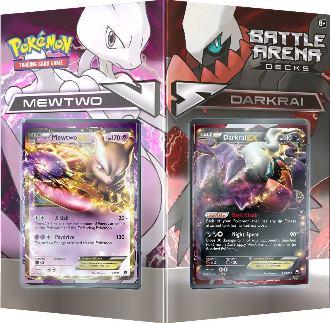 Pokmon TCG Battle Arena Decks: Mewtwo vs. Darkrai