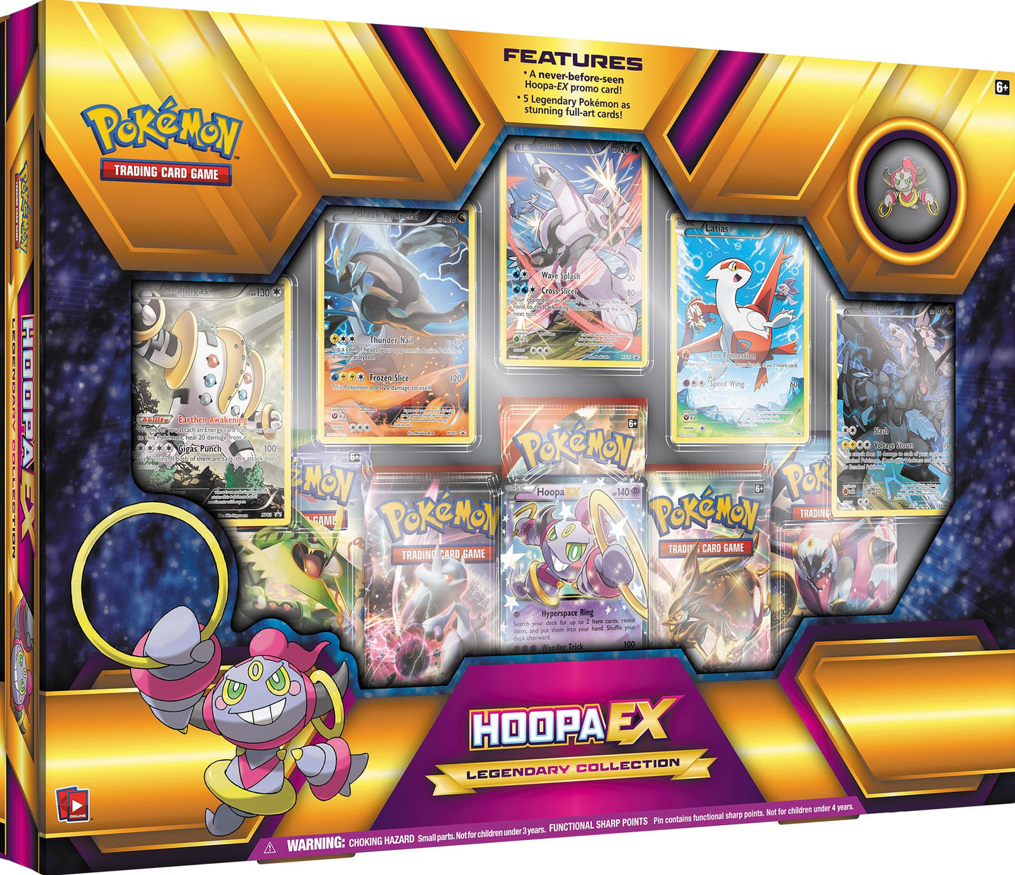 2015 POK HOOPA EX LEGENDARY COLL - 820650800559