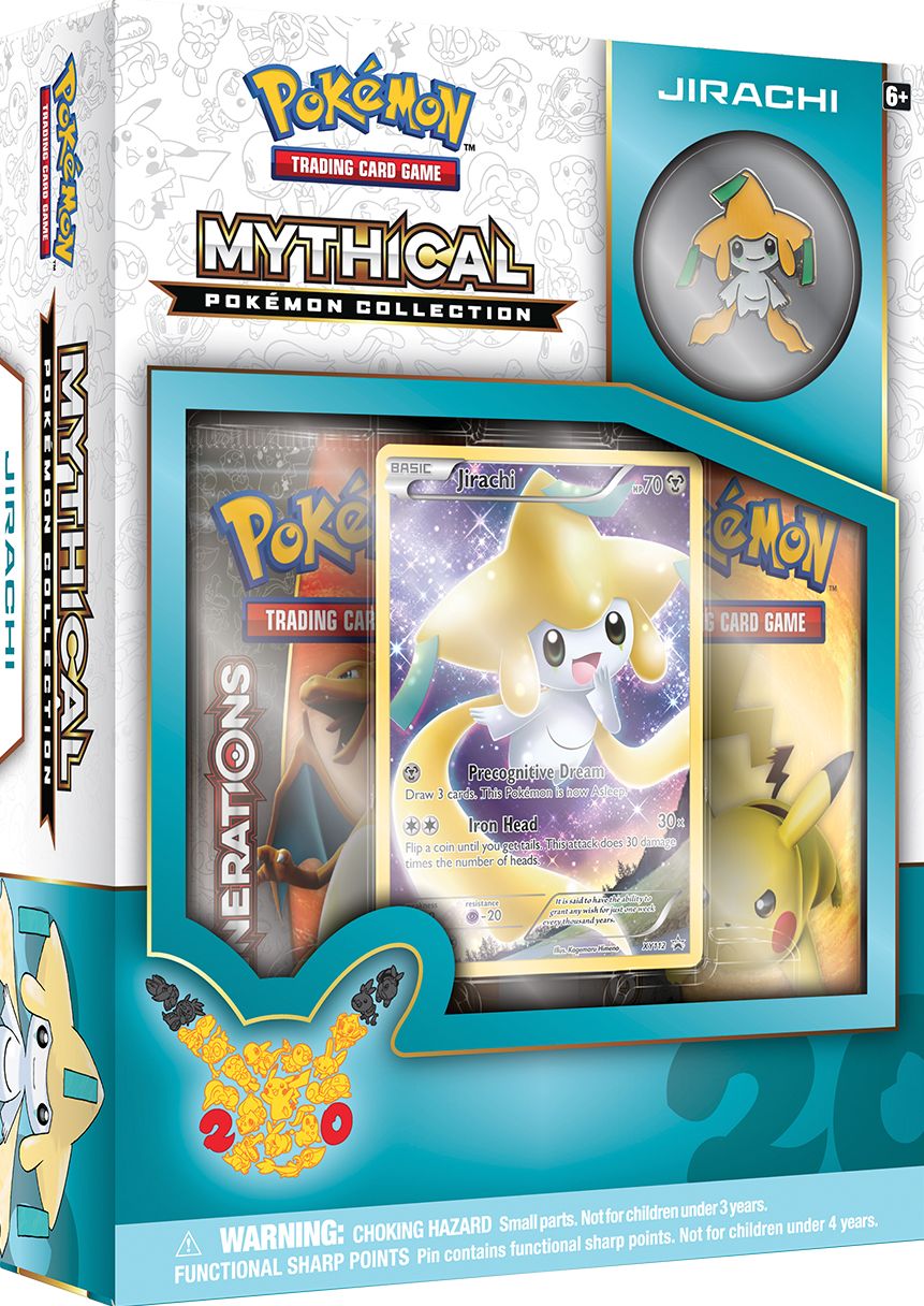 Pokémon TCG: Mythical Jirachi Collector's Pin Box