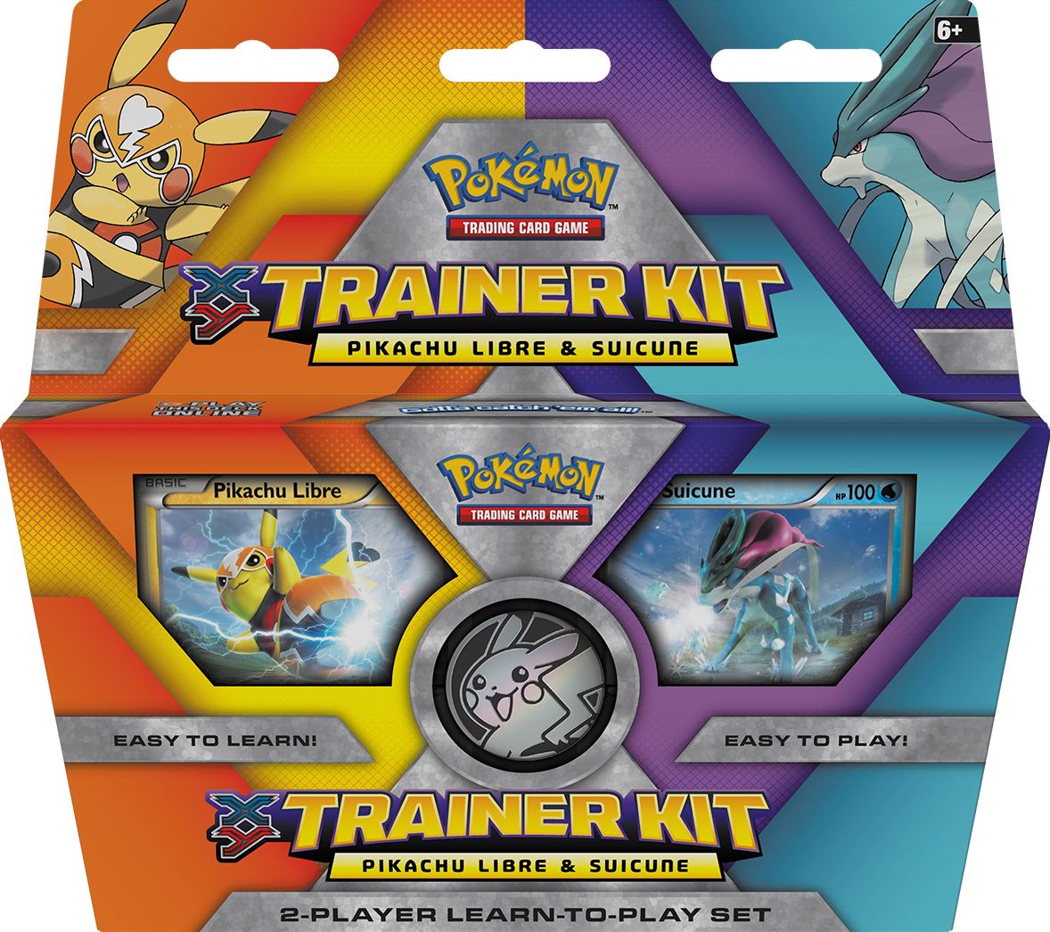 Pokémon TCG: XY Trainer Kit - Pikachu Libre & Suicune
