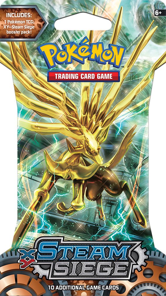 Pokemon TCG: XY - Steam Siege Sleeved Booster