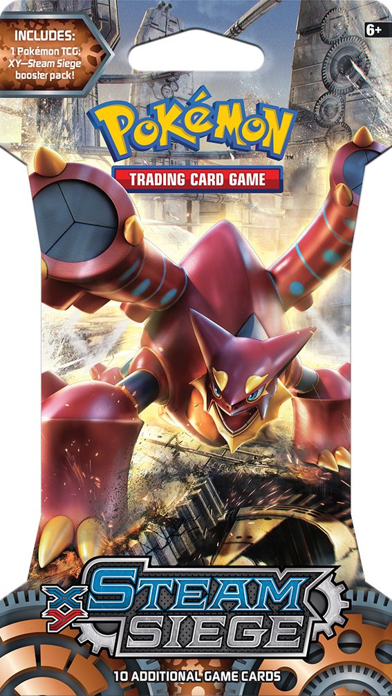 Pokemon TCG: XY - Steam Siege Sleeved Booster