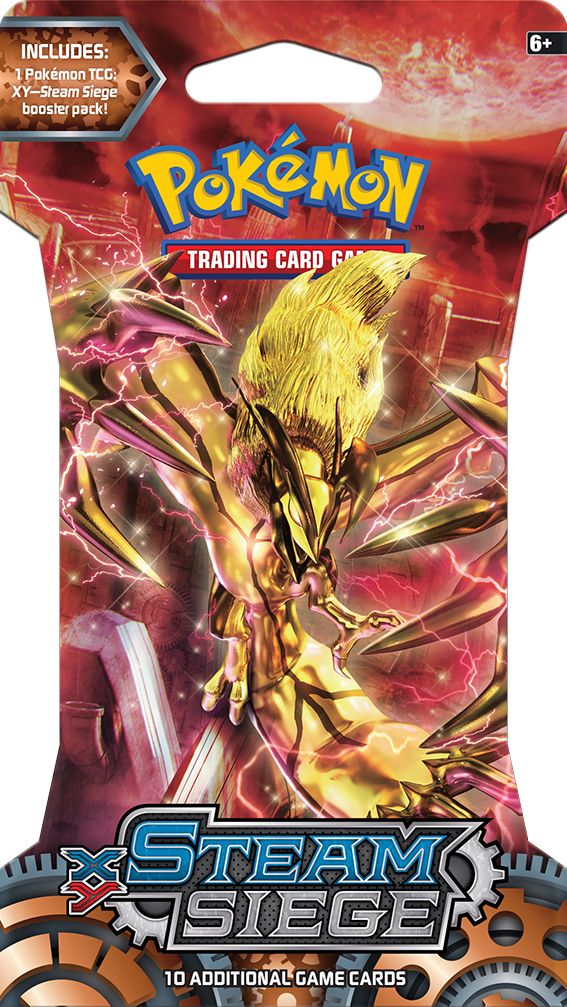 Pokemon TCG: XY - Steam Siege Sleeved Booster