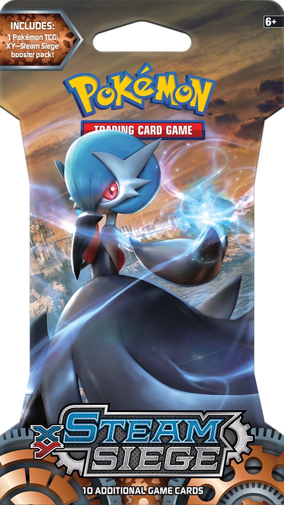 Pokemon TCG: XY - Steam Siege Sleeved Booster