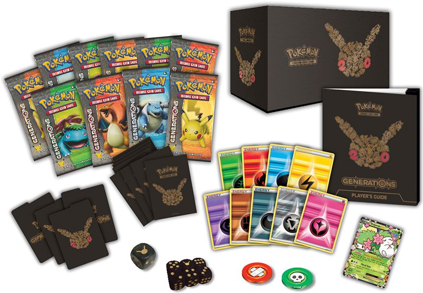Pokemon TCG: 20th Anniversary Generations Elite Trainer Box