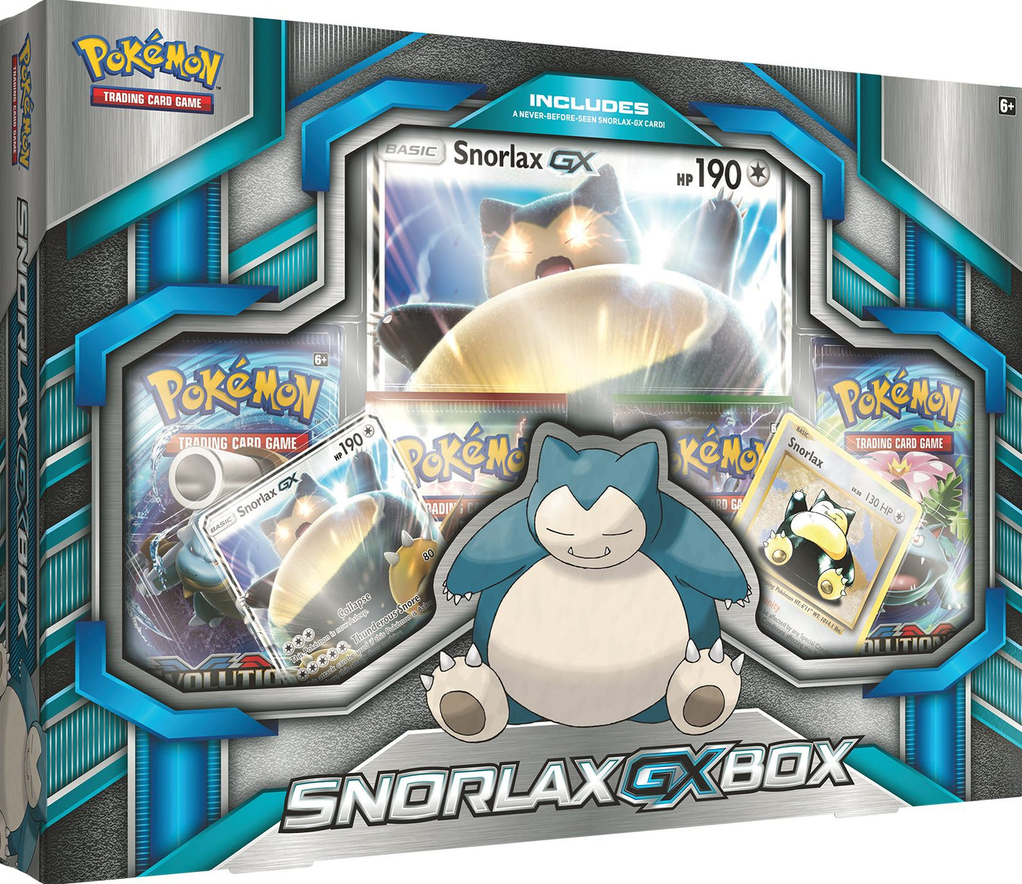 2017 POK SNORLAX GX BOX - 820650801730