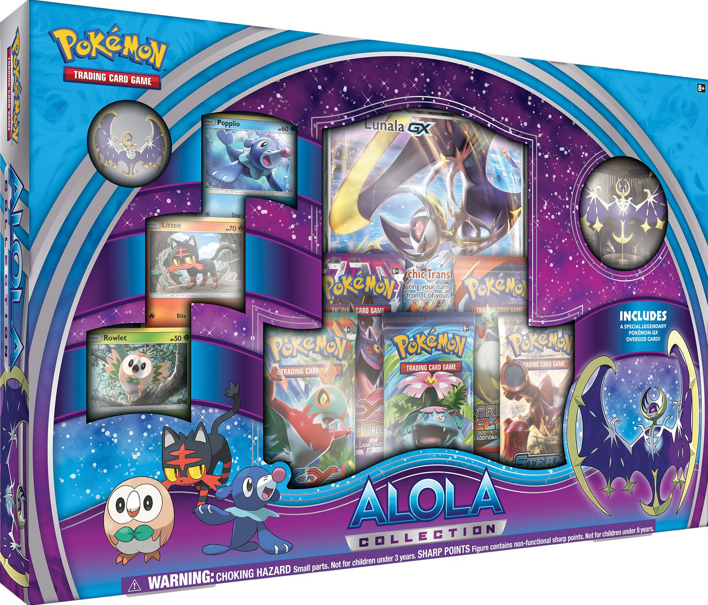 2016 POK ALOLA COLLECTION FIGURE BOX - 820650801914