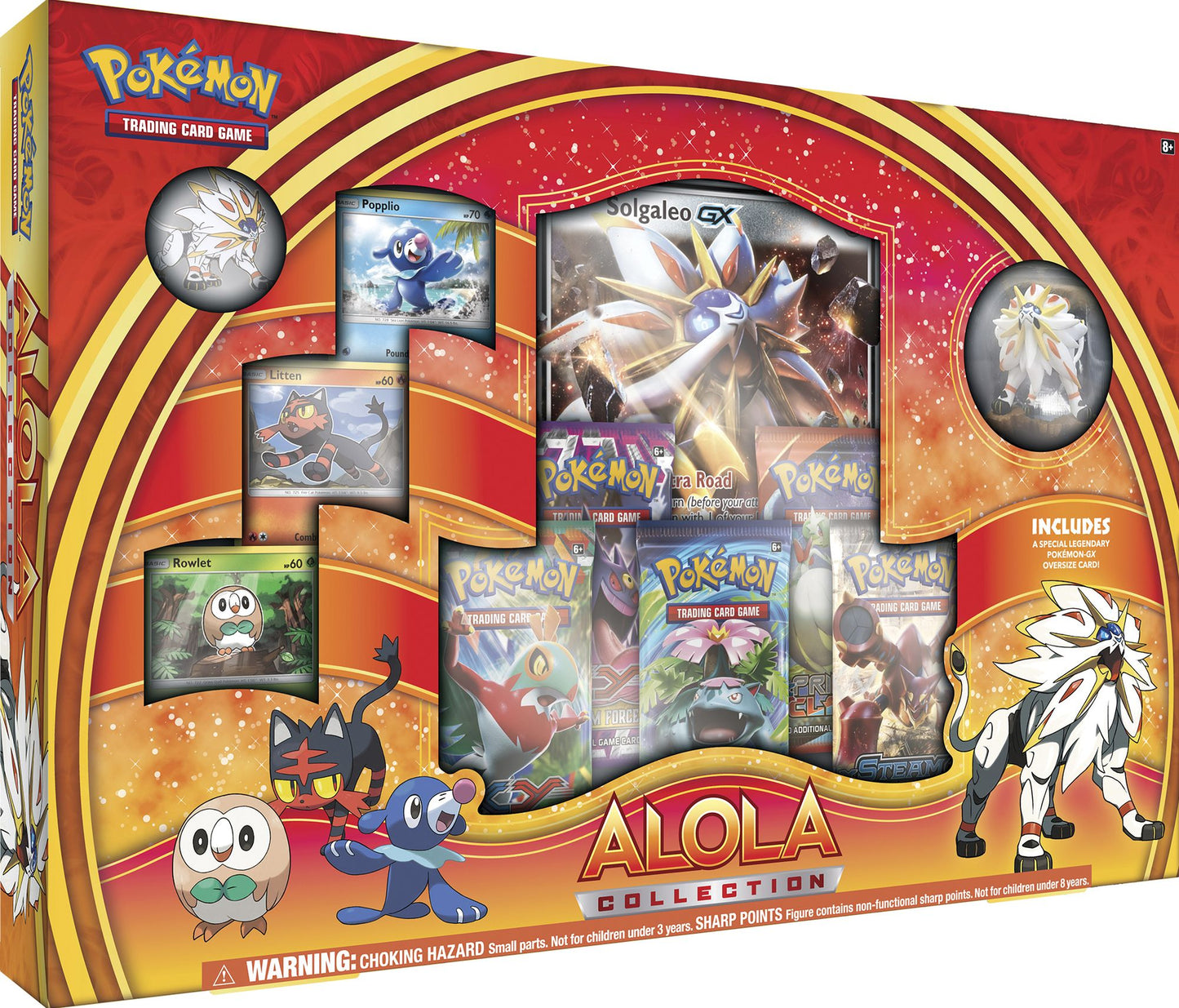 2016 POK ALOLA COLLECTION FIGURE BOX - 820650801914