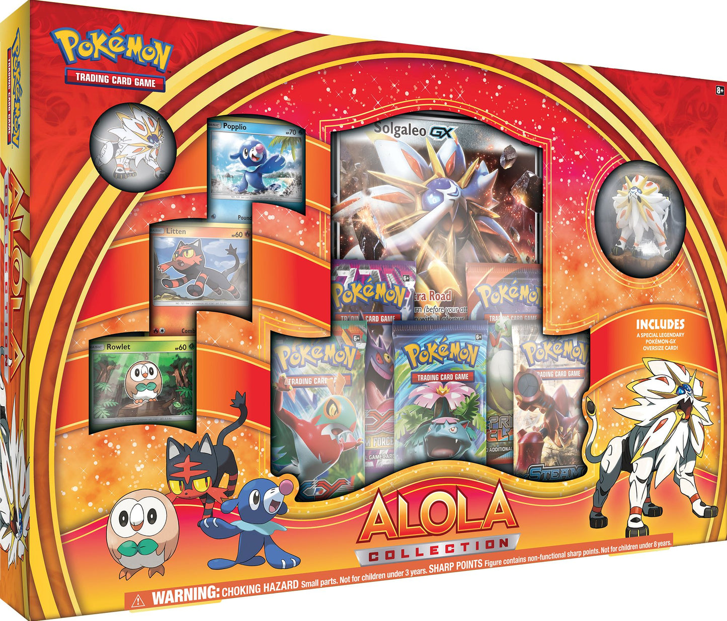 2016 POK ALOLA COLLECTION FIGURE BOX - 820650801914