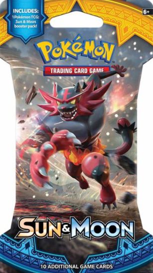 2017 POK SUN MOON S1 BL - 820650801952
