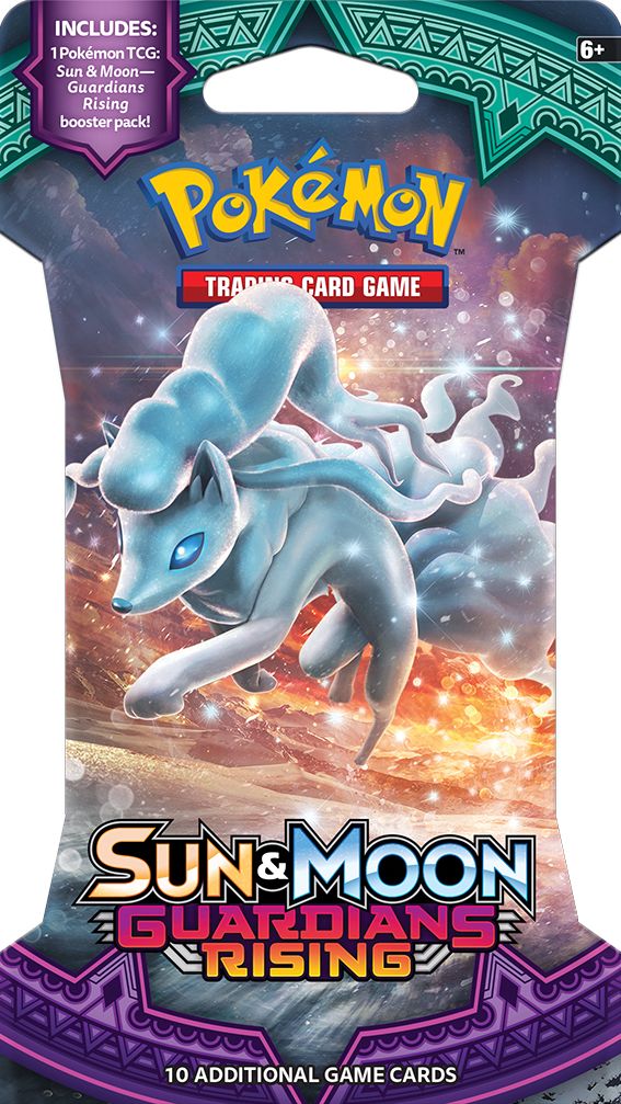 2017 POK SUN MOON S2 GUARDIANS RISING BL - 820650802157