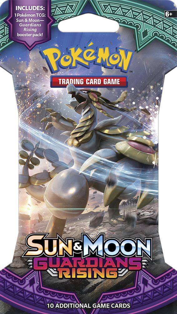 2017 POK SUN MOON S2 GUARDIANS RISING BL - 820650802157