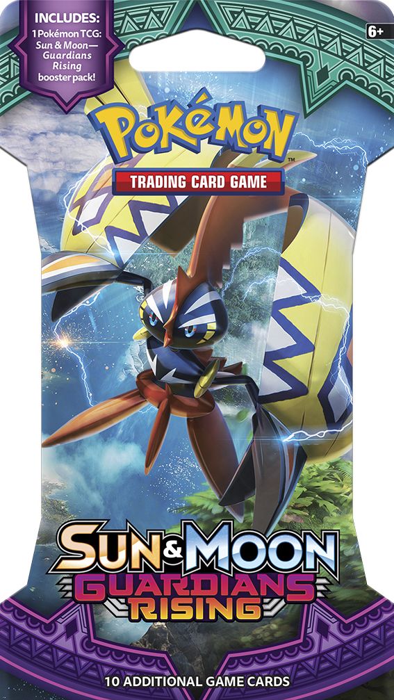 2017 POK SUN MOON S2 GUARDIANS RISING BL - 820650802157