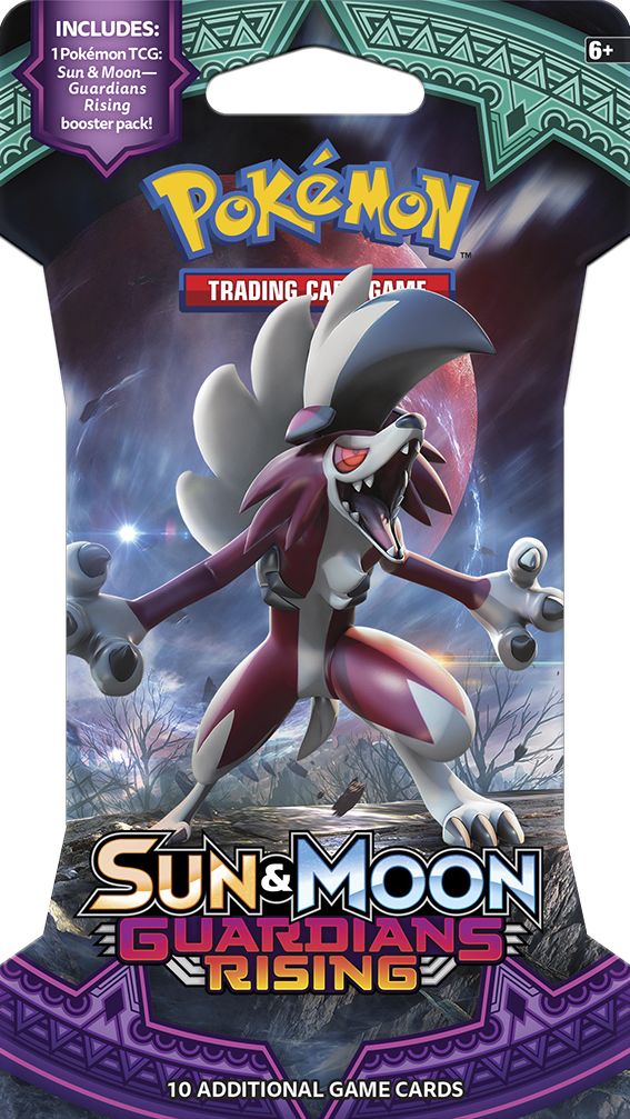 2017 POK SUN MOON S2 GUARDIANS RISING BL - 820650802157