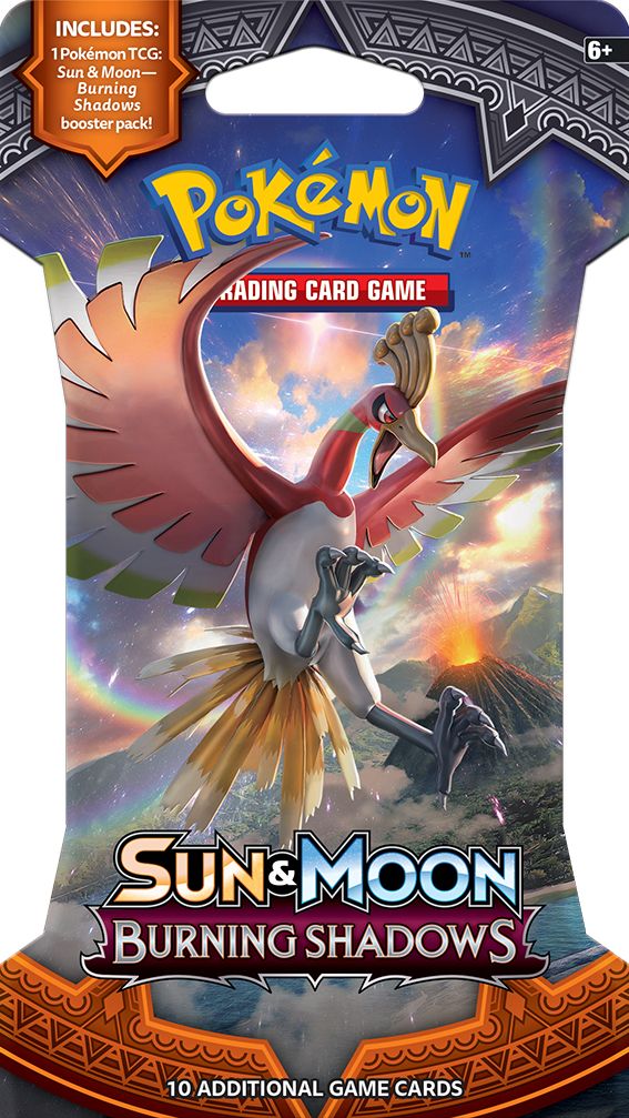 2017 POK SUN MOON S3 BURNING SHADOWS BLSTR - 820650802317