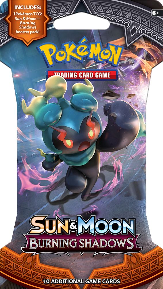2017 POK SUN MOON S3 BURNING SHADOWS BLSTR - 820650802317