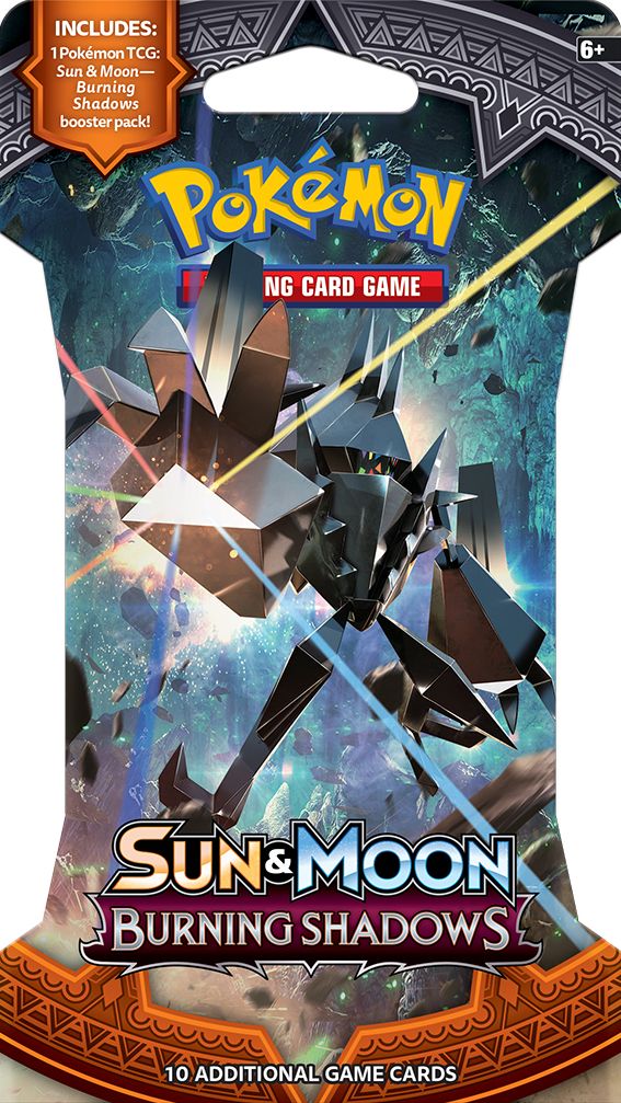 2017 POK SUN MOON S3 BURNING SHADOWS BLSTR - 820650802317