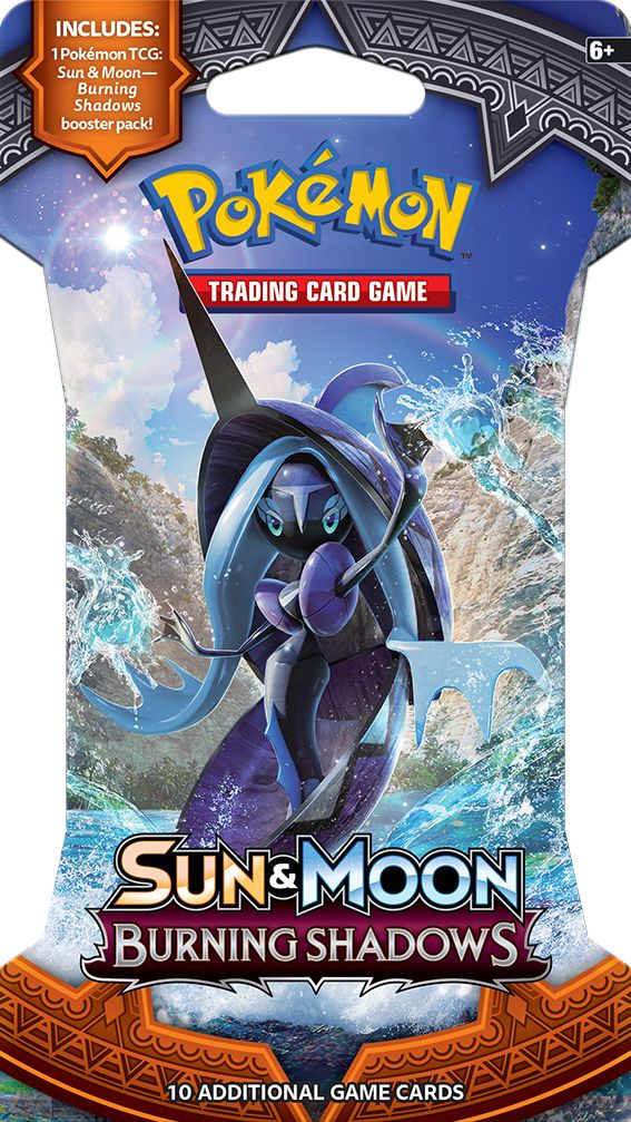 2017 POK SUN MOON S3 BURNING SHADOWS BLSTR - 820650802317