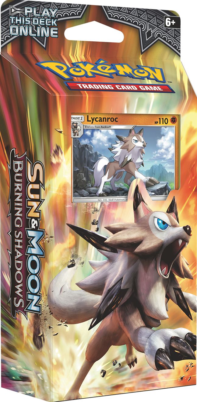 2017 POK SUN MOON S3 BURNING SHADOWS TD - 820650802362