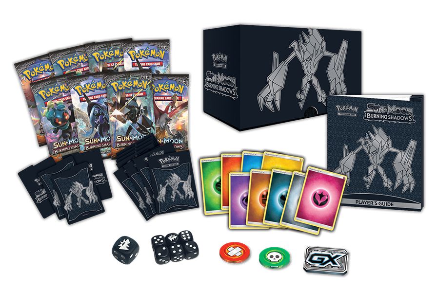 2017 POK SUN MOON S3 BURNING SHADOWS ELITE TRAINER BOX - 820650802416