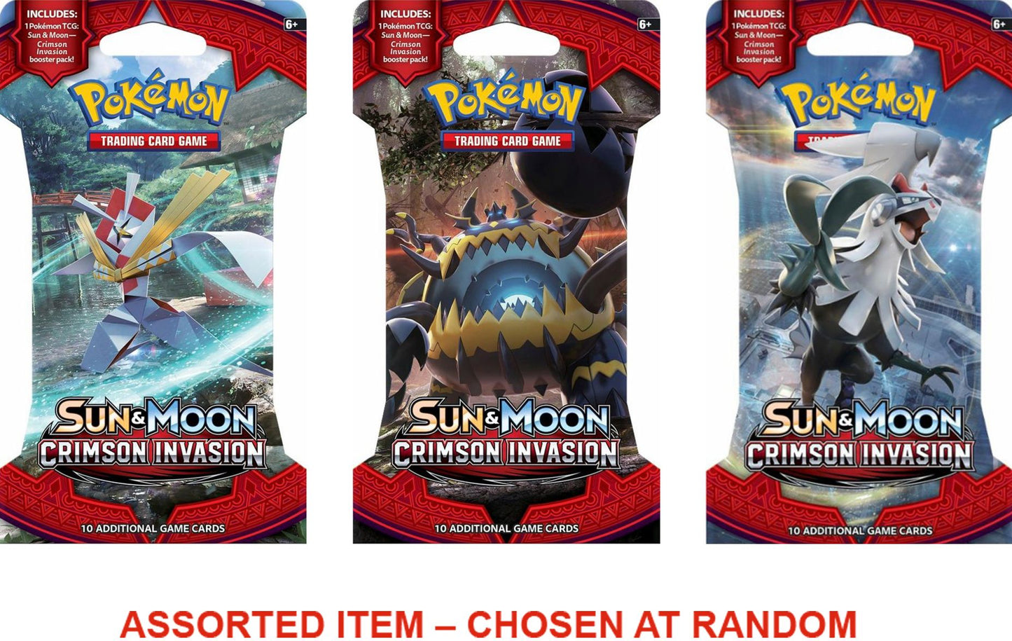2017 POK SUN MOON S4 CRIMSON INVASION BLSTR - 820650802508