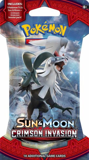 2017 POK SUN MOON S4 CRIMSON INVASION BLSTR - 820650802508