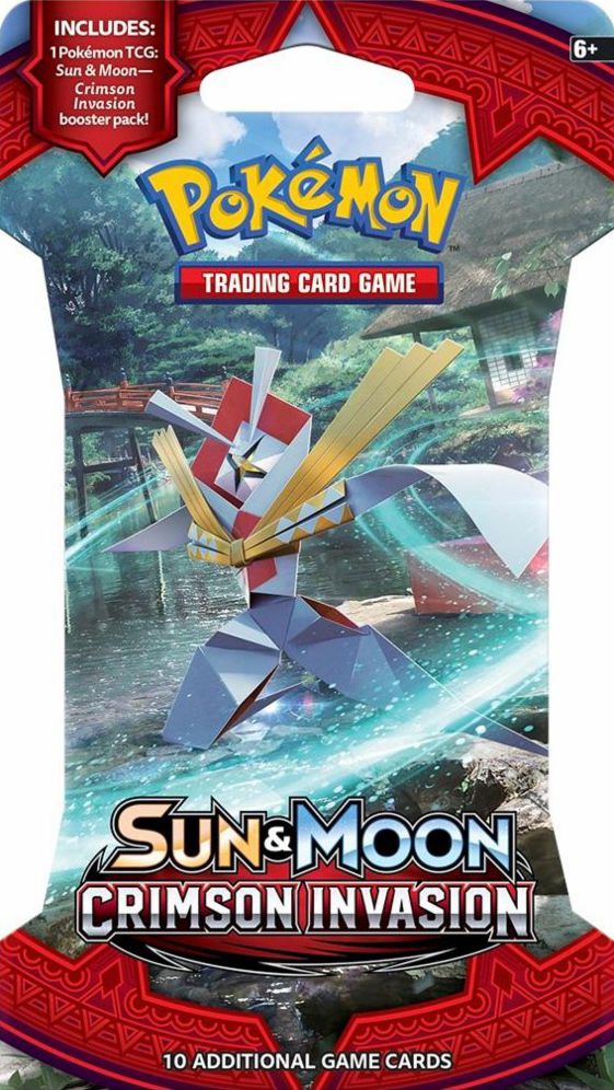 2017 POK SUN MOON S4 CRIMSON INVASION BLSTR - 820650802508