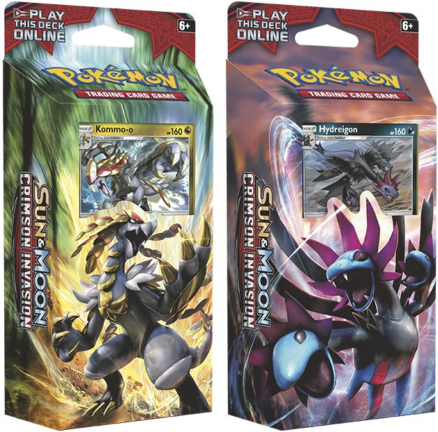 2017 POK SUN MOON S4 CRIMSON INVASION TD - 820650802553