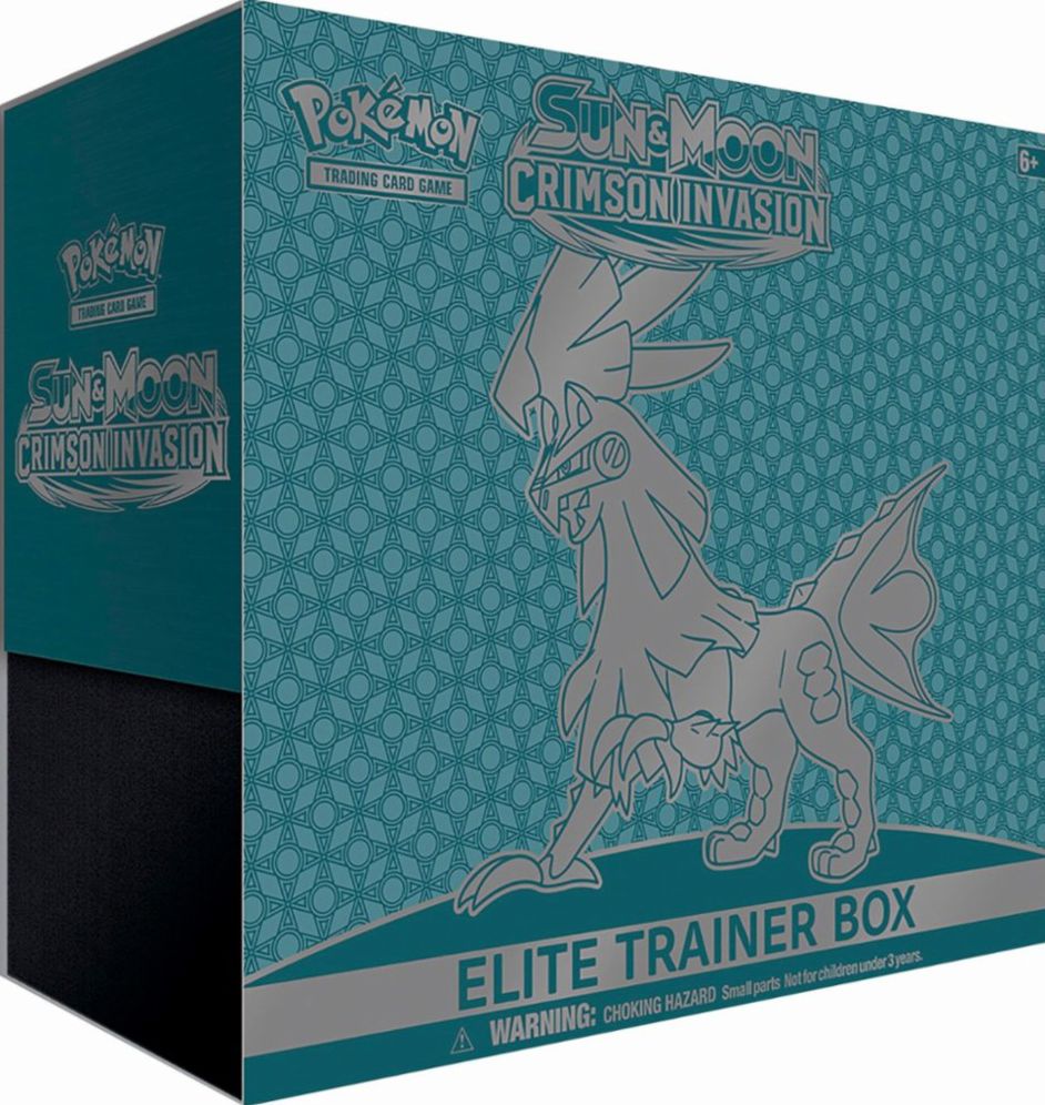 2017 POK SUN MOON S4 CRIMSON INVASION ELITE TRAINER BOX - 820650802607