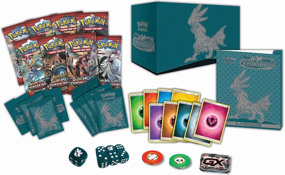 2017 POK SUN MOON S4 CRIMSON INVASION ELITE TRAINER BOX - 820650802607