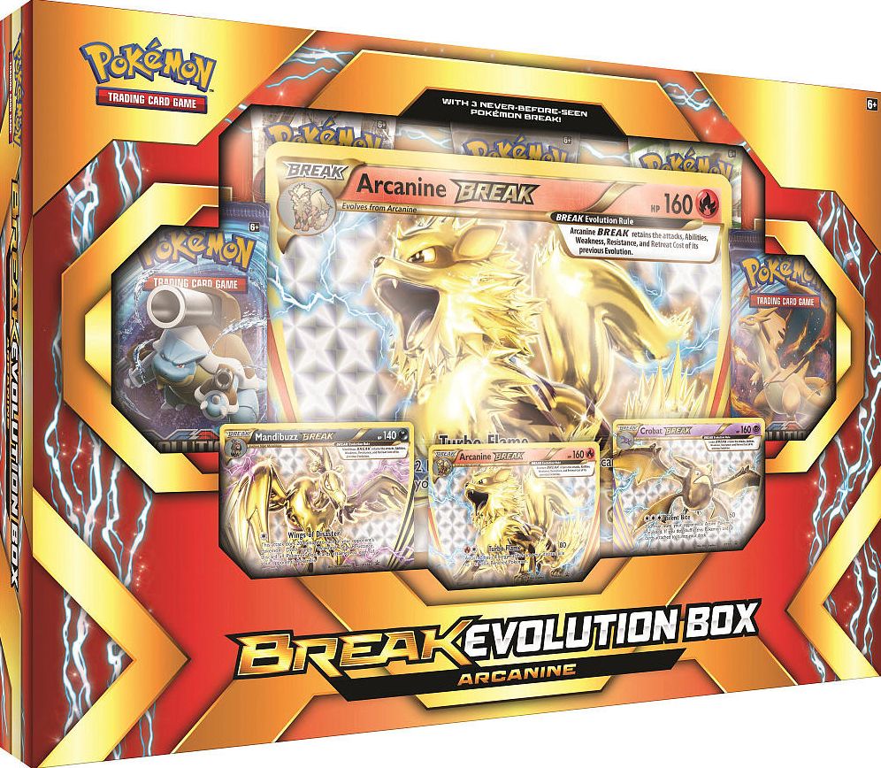 2017 POK BREAK EVOLUTION ARCANINE BOX - 820650802676
