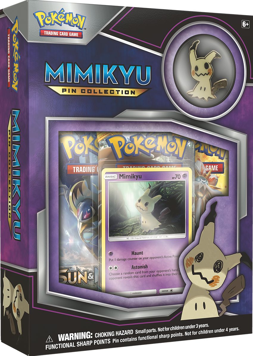 2017 POK MIMIKYU PIN COLLECTION BOX - 820650802751