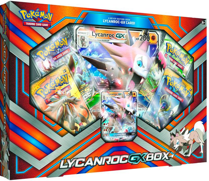 2017 POK LYCANROC GX BOX - 820650802812