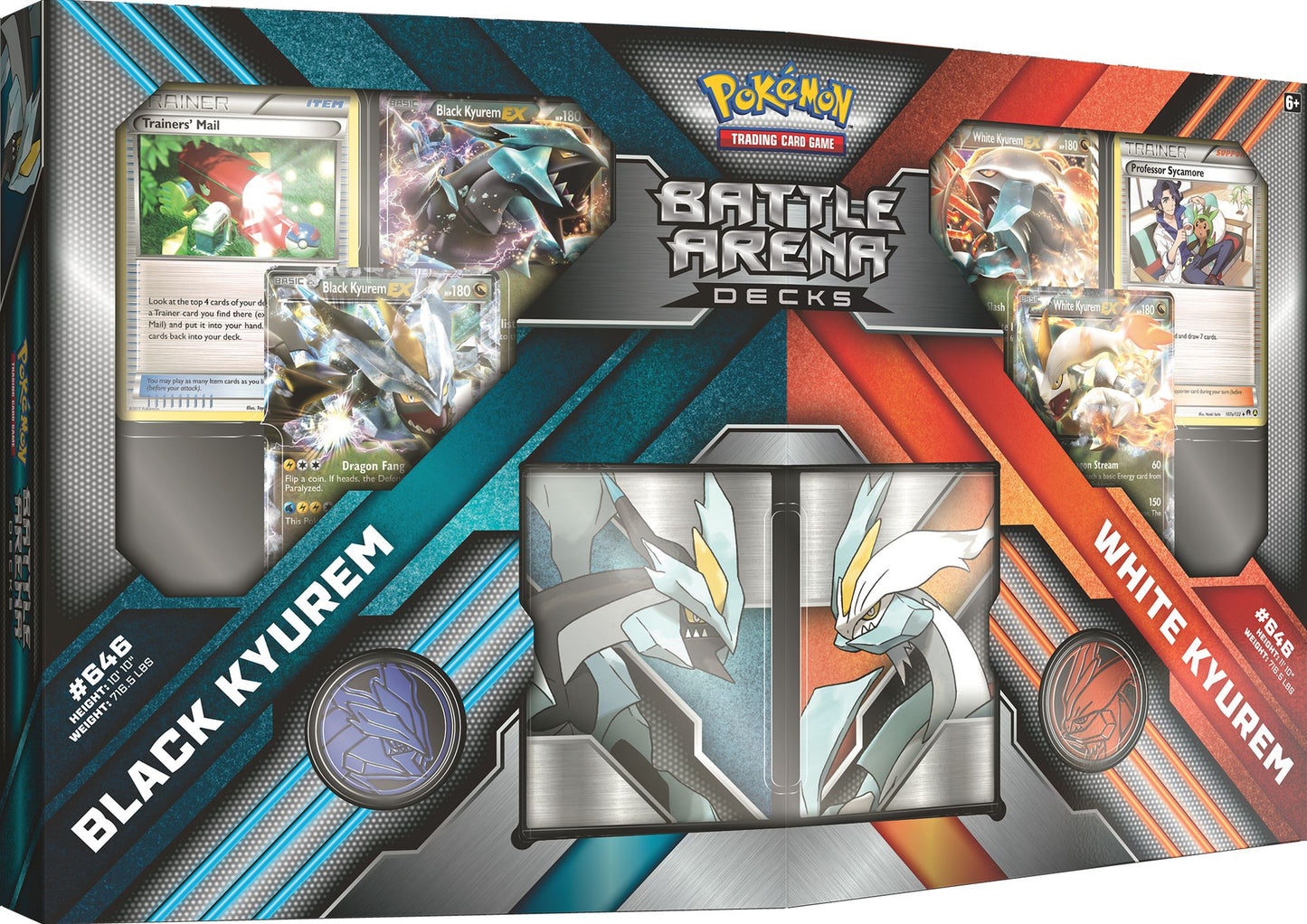 2017 POK BLK KYUREM WHT KYUREM BATTLE ARENA DECK - 820650802843