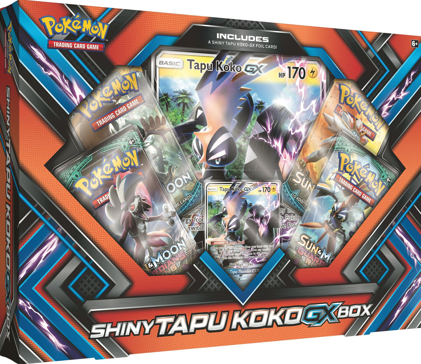 2017 POK SHINY TAPU KOKO GX BOX - 820650803109