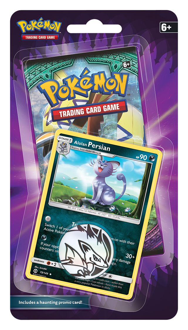2017 POK SPOOKY BOOSTER W/BONUS PROMO CARD & COIN - 820650803154