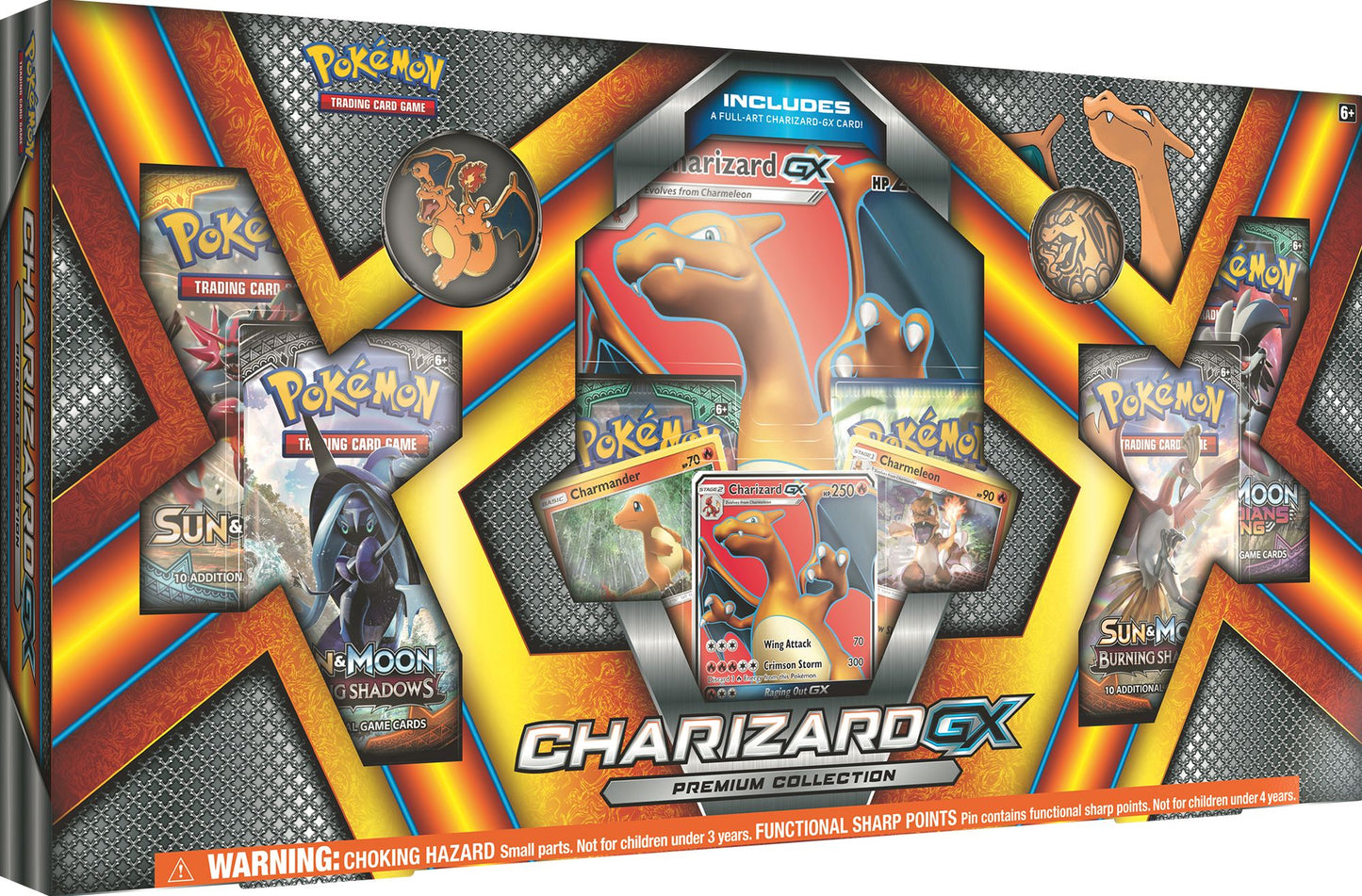 2017 POK CHARIZARD GX PREM COLL BOX - 820650803178