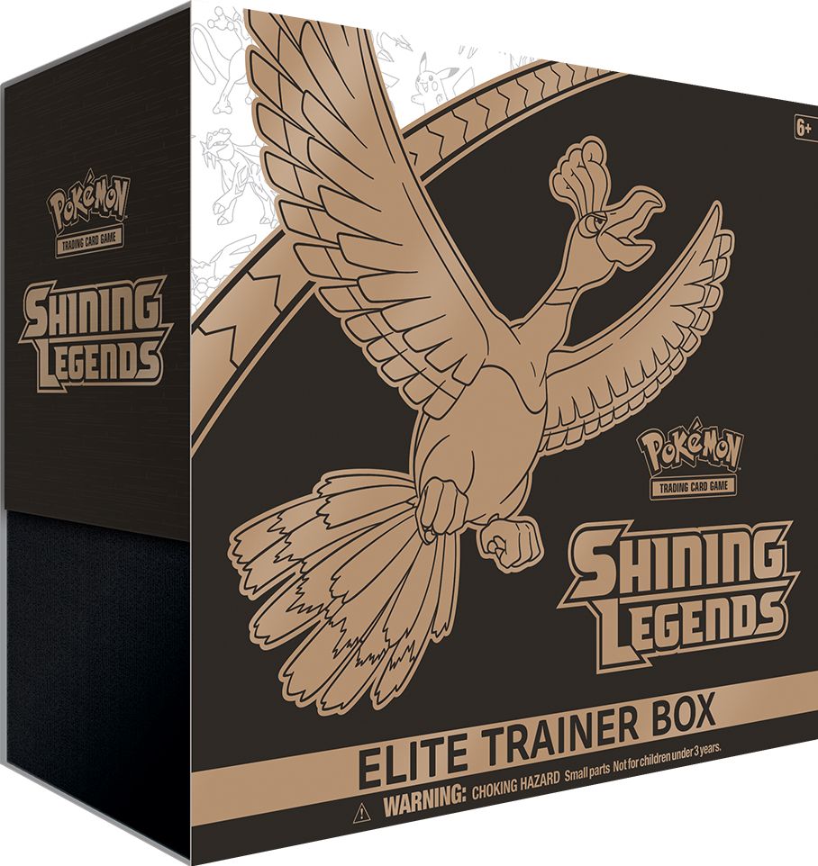 2017 POK SHINING LEGENDS ELITE TRAINER BOX - 820650803192