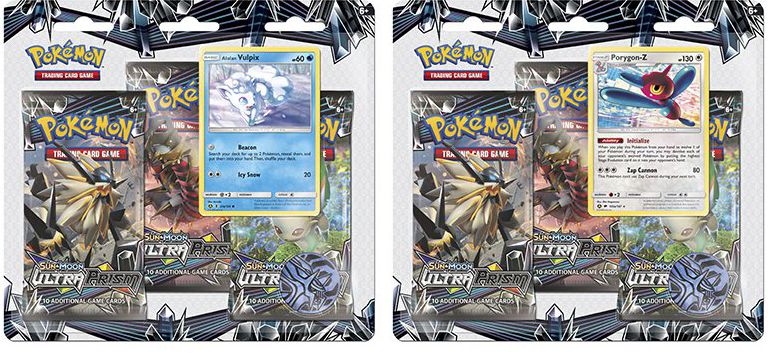 2018 POK SUN MOON S5 ULTRA PRISM 3PK BLSTR RED SC - 820650803468