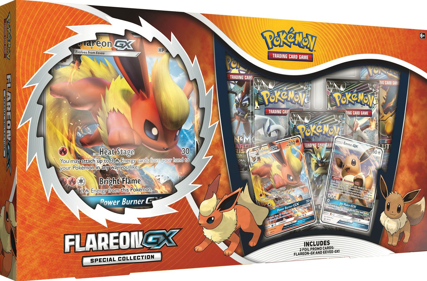 2019 POK VAPOR/JOLT/FLAREON GX SPEC COLL BOX - 820650803710