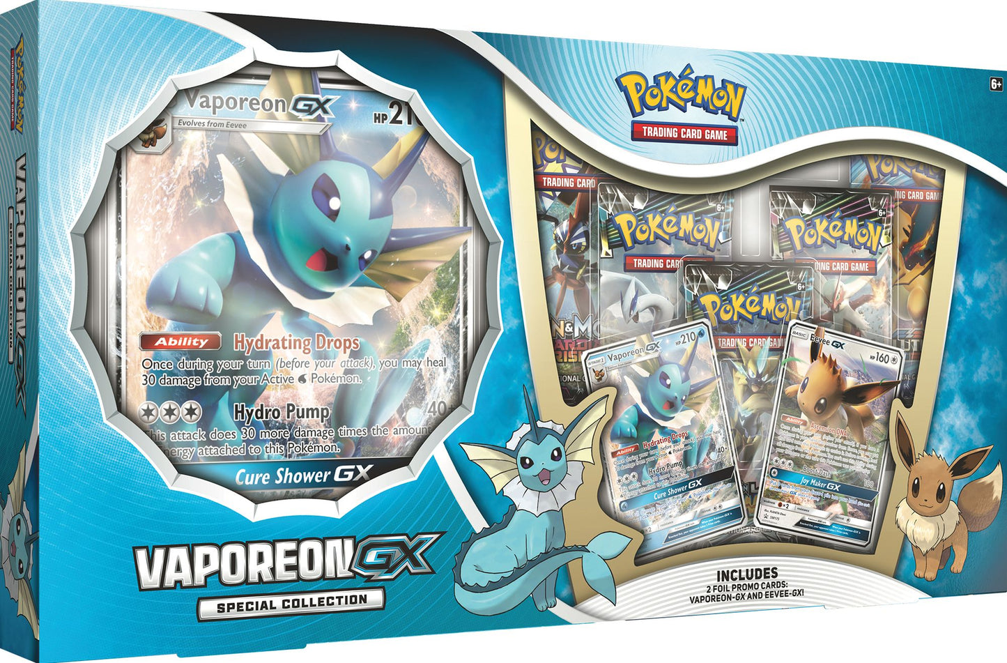 2019 POK VAPOR/JOLT/FLAREON GX SPEC COLL BOX - 820650803710