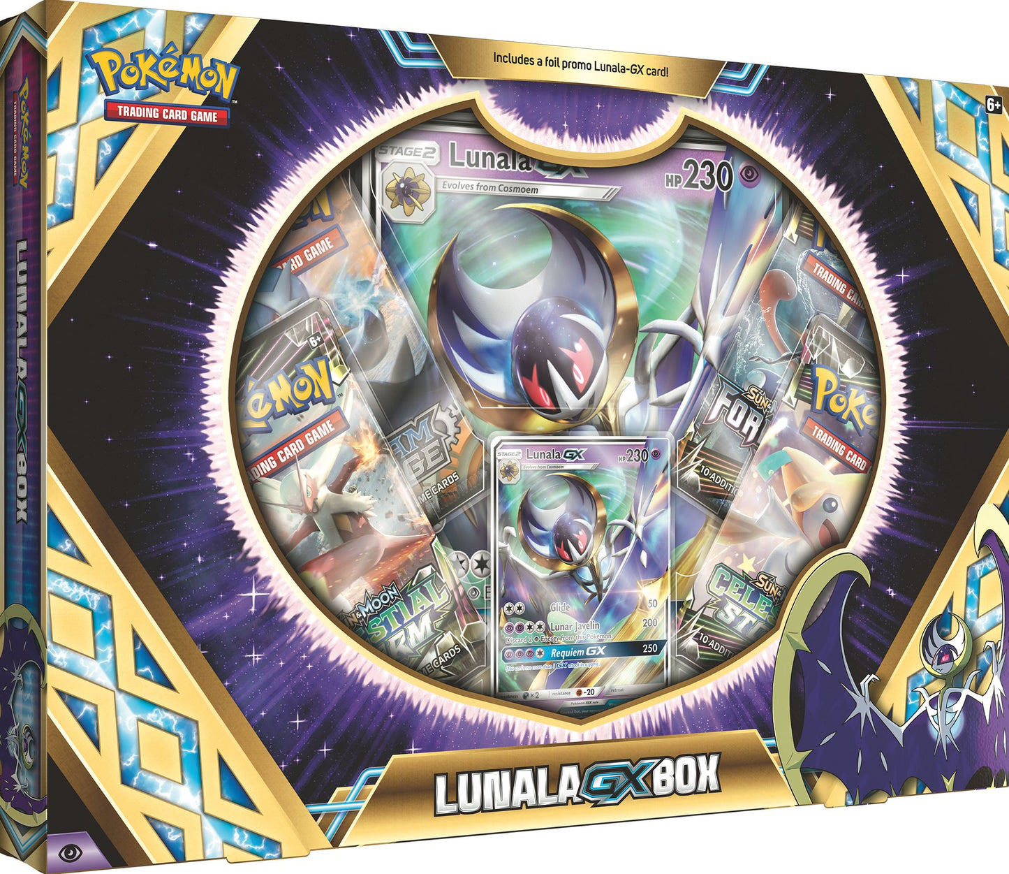 2018 POK SOLGALEO/LUNALA GX BOX - 820650803741