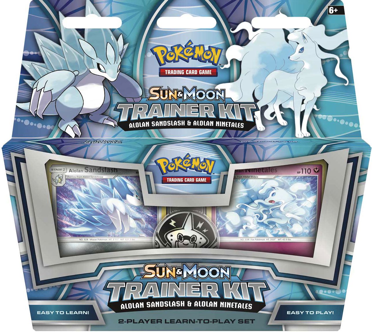 2018 POK SUN MOON ALOLAN SANDSLASH/NINETALESTRAINER KIT CSC - 820650803826