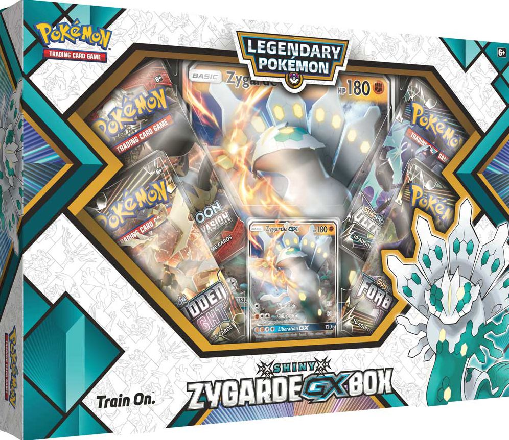 2018 POK SHINY ZYGARDE GX BOX - 820650803833
