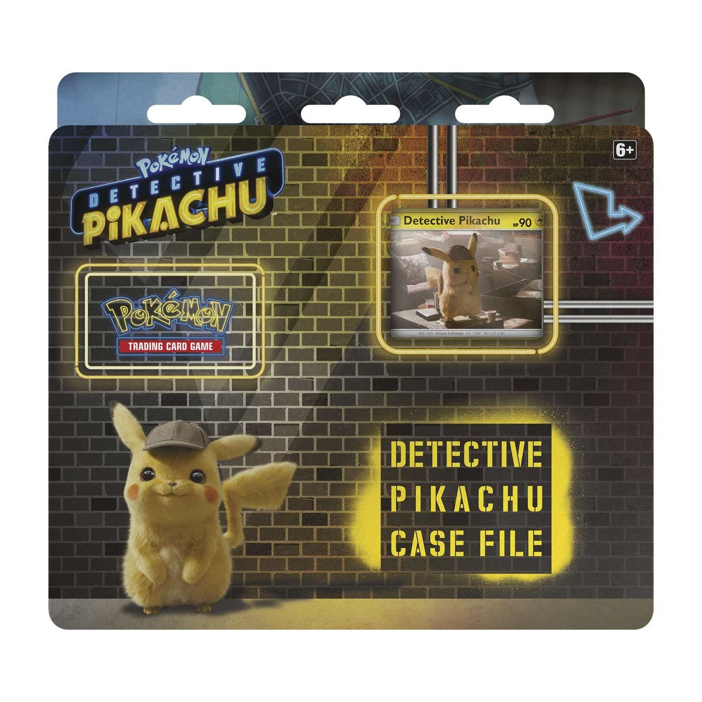 TOY POK DETECTIVE PIKACHU CASE FILE 3PK BL - 820650803840